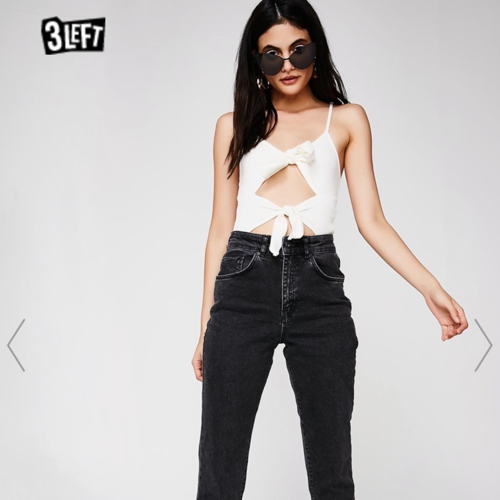 Dolls Kill Double Ties Bodysuit - image 1